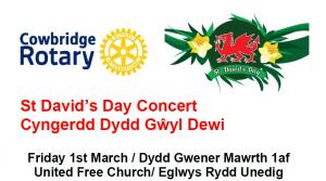St David's Day Concert/Cyngerdd Dydd Gŵyl Dewi